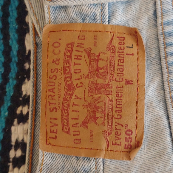 Levi's 550 Relaxed Fit Tapered Leg Size 12 Reg Long - Picture 2 of 6